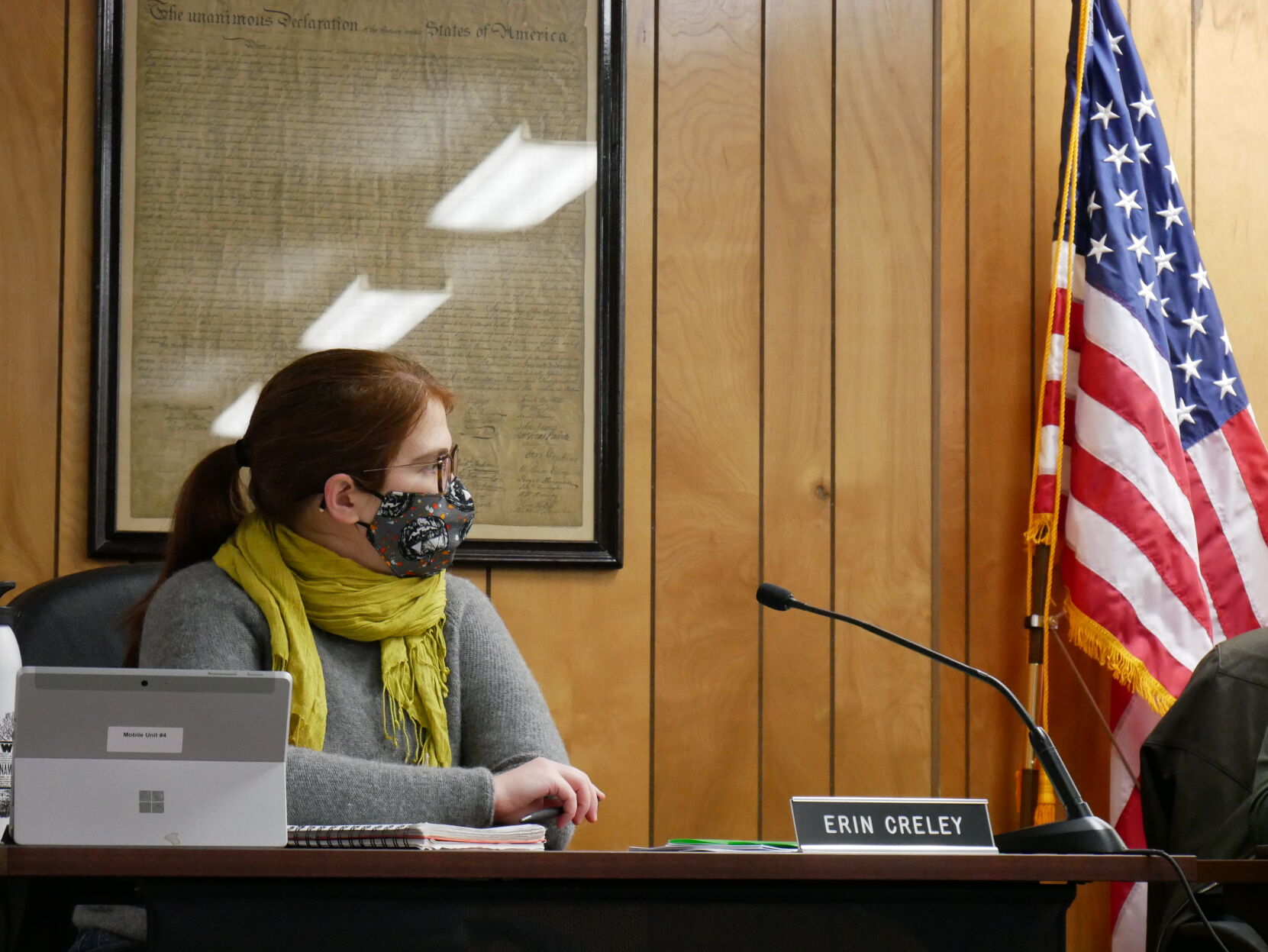 St. Albans Town selectperson Erin Creley, 10-19-2020